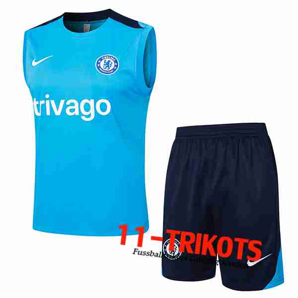 FC Chelsea Trainings-Tanktop Blau 2024/2025