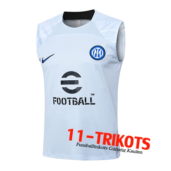 Inter Milan Trainings-Tanktop Hellblau 2024/2025