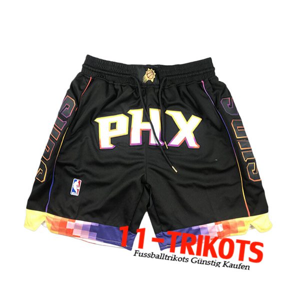 Phoenix Suns Shorts NBA 2024/25 Schwarz