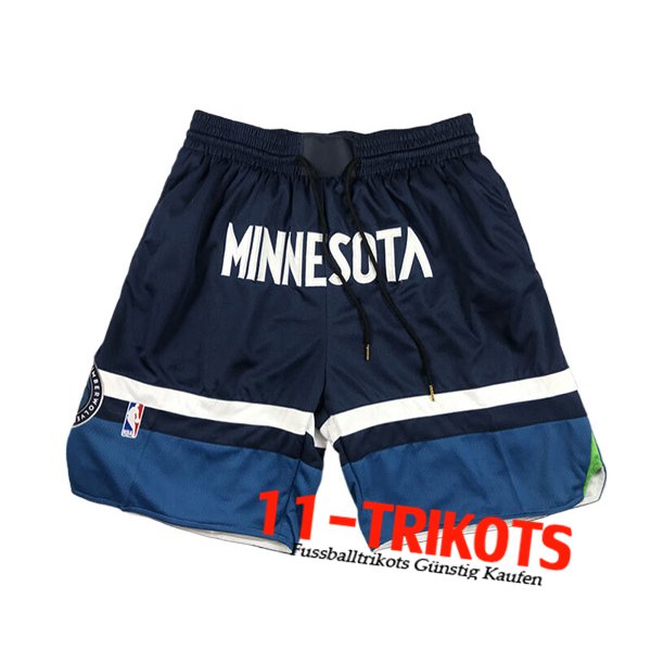 Minnesota Timberwolves Shorts NBA 2024/25 Blau -03