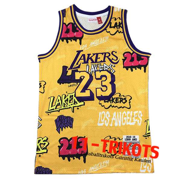 Los Angeles Lakers Trikot （JAMES #23) 2024/25 Gelb