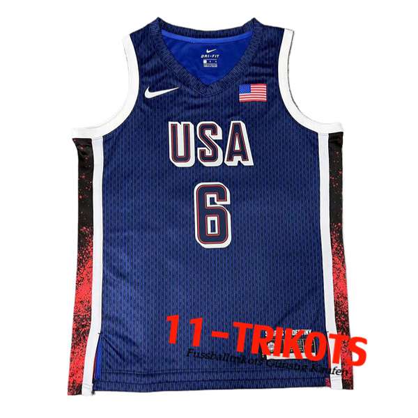 USA Trikot （JAMES #6) 2024/25 Blau