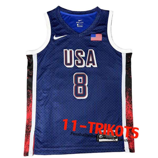 USA Trikot （LEONARD #8) 2024/25 Blau