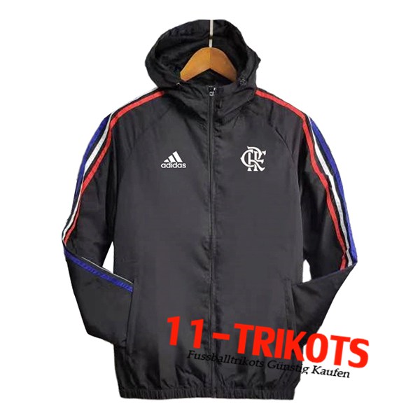 Flamengo Windjacke Schwarz 2024/2025