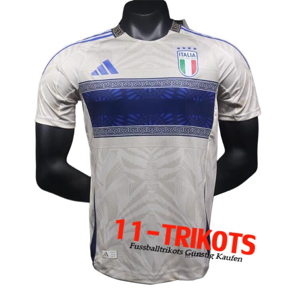 Italien Fussball Trikots Versace Version Weiß 2024/2025