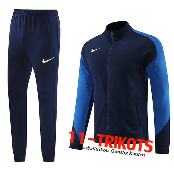 Nike Trainingsanzug Trainingsjacke Königsblau 2024/2025