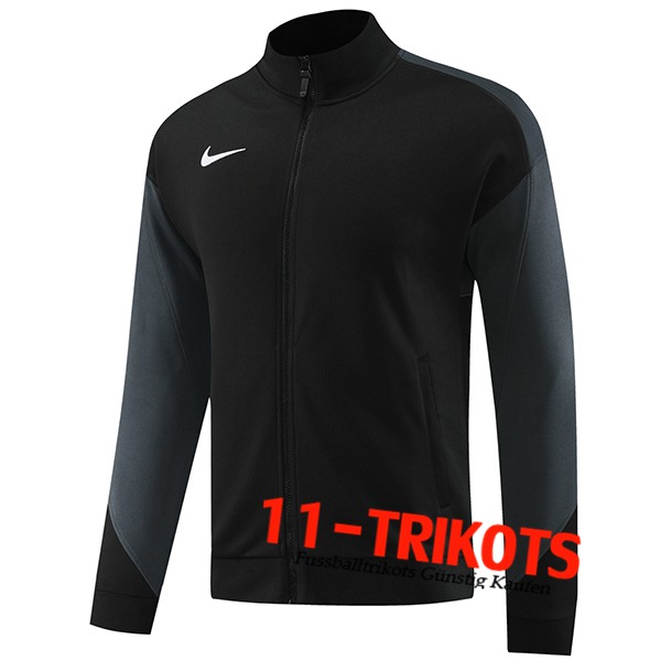 Nike Trainingsjacke Schwarz/Grau 2024/2025