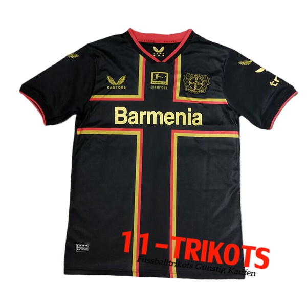 Leverkusen Fussball Trikots Special Edition Schwarz 2024/2025