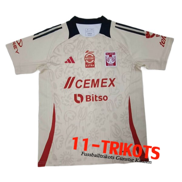 Tigres UANL Fussball Trikots Special Edition Beige 2024/2025