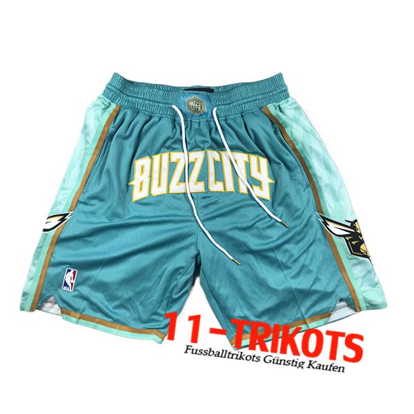 Charlotte Hornets Shorts NBA 2024/25 Grün/Blau