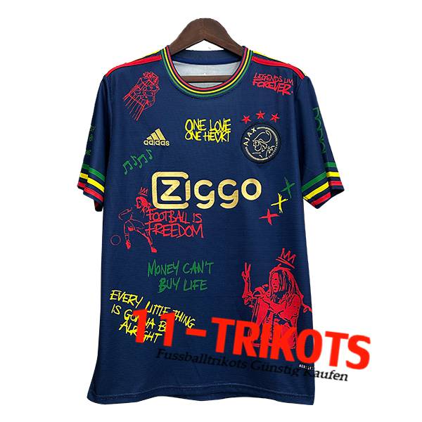Ajax Fussball Trikots Special Edition Navy blau 2025/2026