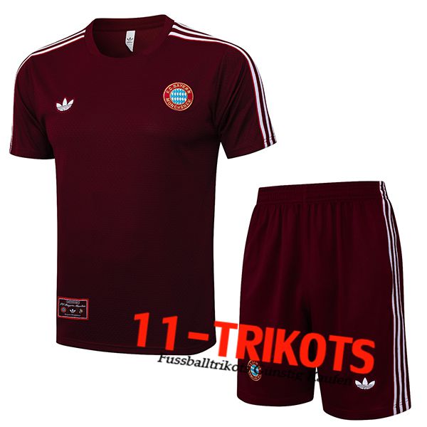Bayern Munchen Trainingstrikot Rot/Weiß 2025/2026