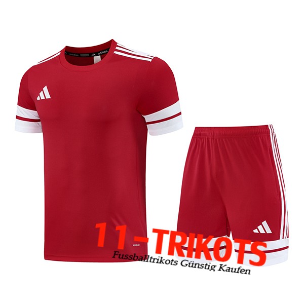 Adidas Trainingstrikot Rot/Weiß 2025/2026