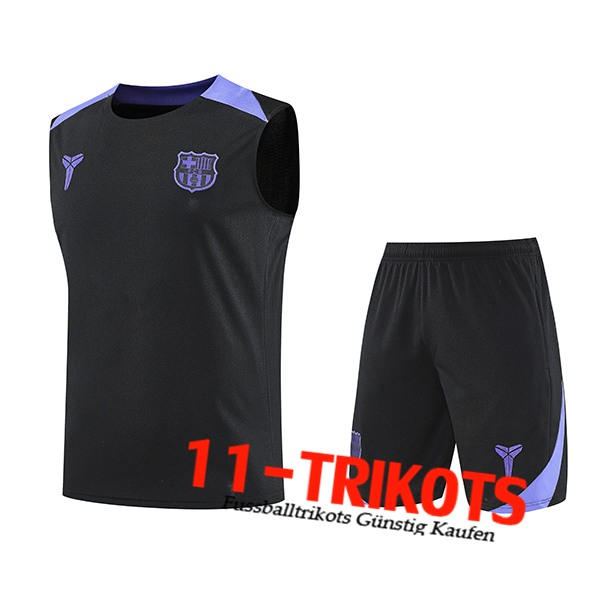 FC Barcelona Trainingstrikot Schwarz/lila 2025/2026