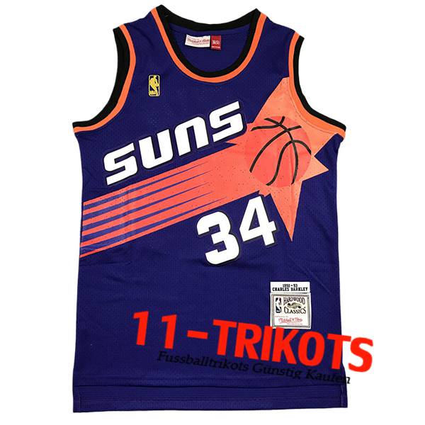 Phoenix Suns Trikot (BARKLEY #34) 2025/26 lila/Orange