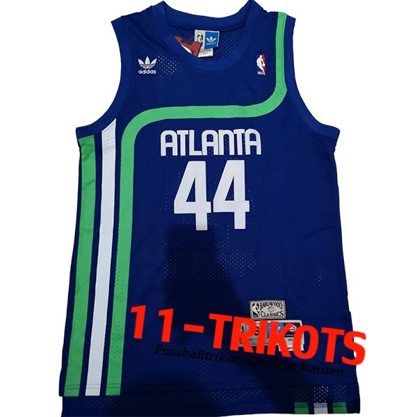 Atlanta Hawks Trikot (PISTOL #44) 2025/26 Blau/Grün