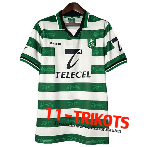 Sporting Lisbon Retro Heimtrikot 1999/2000