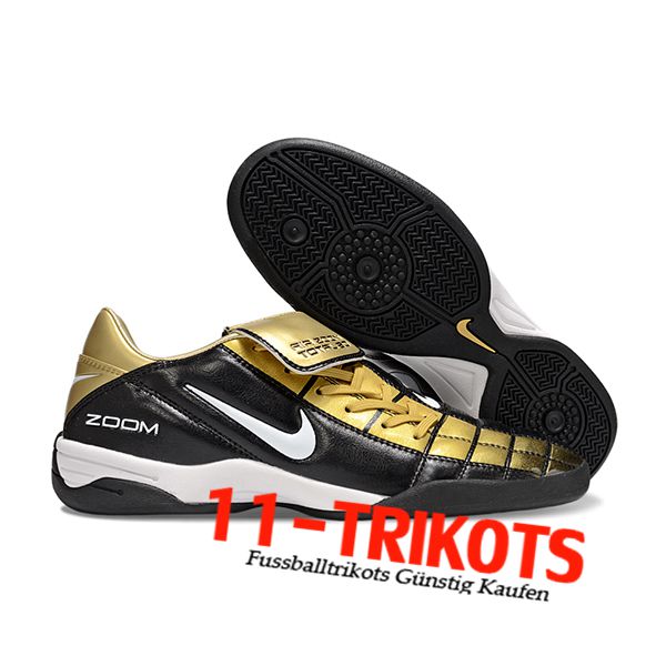 Nike Fussballschuhe T90 TF Schwarz/Gelb