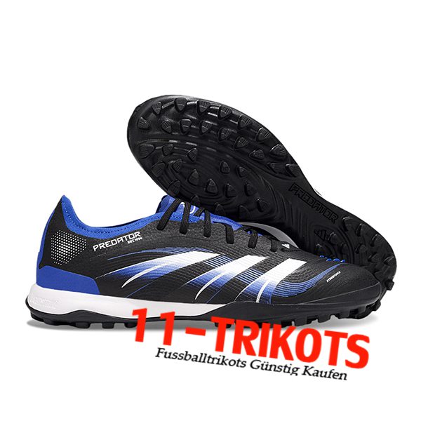 Adidas Fussballschuhe PREDATOR 25 ELITE TF BOOTS Schwarz/Blau/Weiß