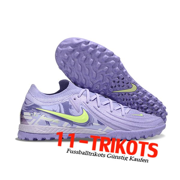 Nike Fussballschuhe Phantom GX II EliteTF lila/Grün