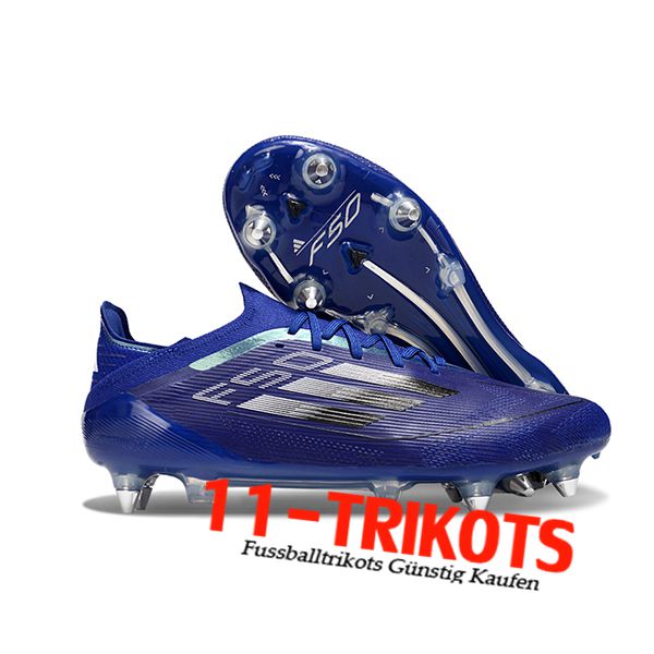 Adidas Fussballschuhe F50 Elite SG Blau