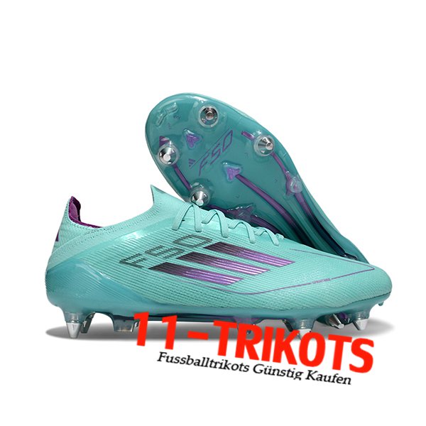 Adidas Fussballschuhe F50 Elite SG Blau/lila