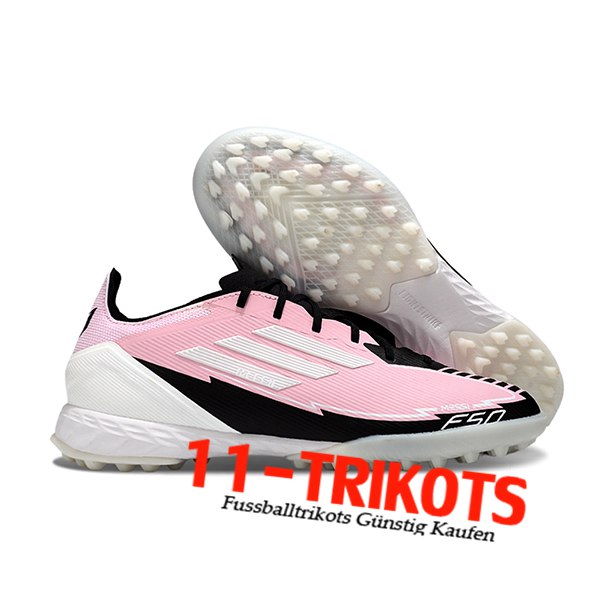 Adidas Fussballschuhe F50 PRO TF Rosa/Schwarz/Weiß
