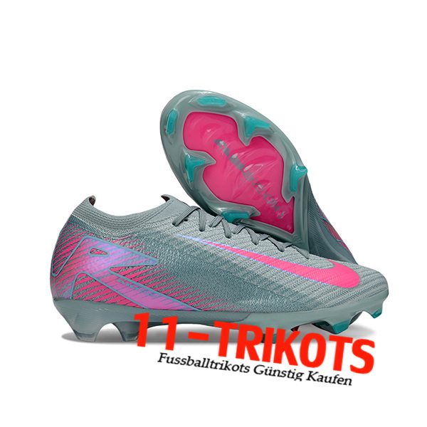 Nike Fussballschuhe AIR Zoom Mercurial Vapor 16 Elite XXV FG Grau/Rosa