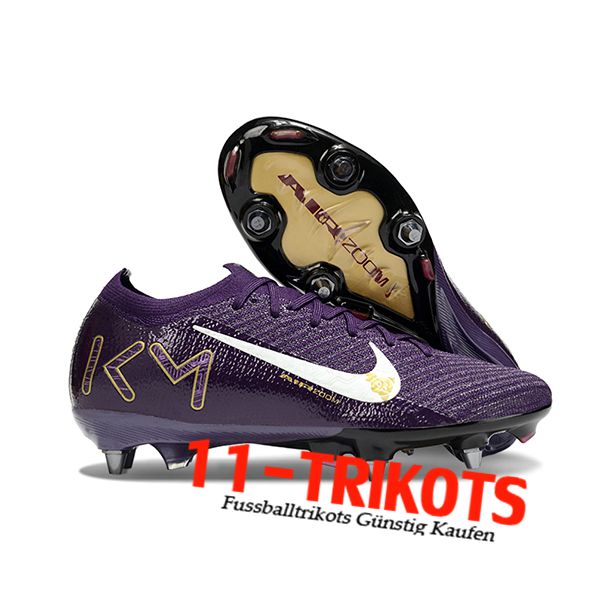 Nike Fussballschuhe AIR ZOOM MERCURIAL VAPOR XVI ELITE SG-PRO lila/Weiß
