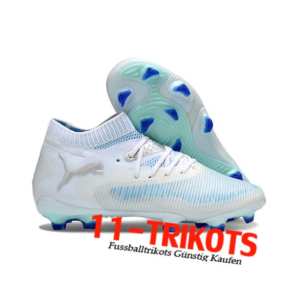PUMA Fussballschuhe FUTURE 8 ULTIMATE FG/AG Weiß/Blau -02