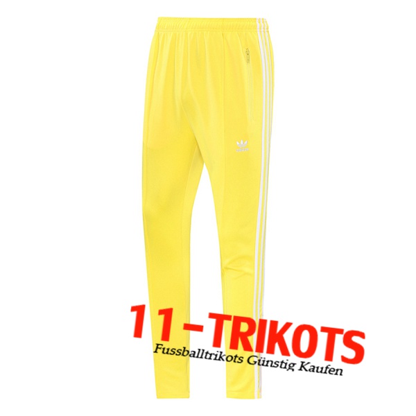 Adidas Trainingshose Gelb/Weiß 2025/2026
