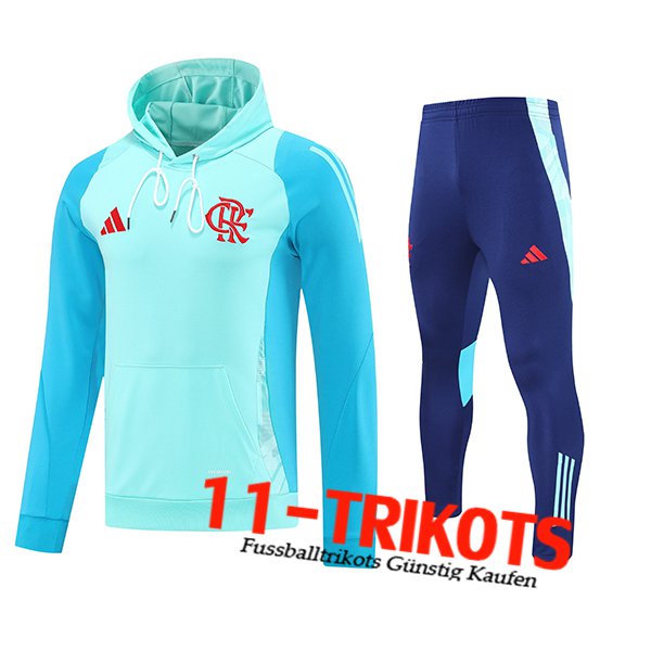 Flamenco Trainingsanzug Mit Kapuze Grün/Blau 2025/2026