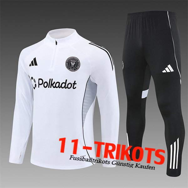 Inter Miami CF Trainingsanzug Kinder Weiß 2025/2026