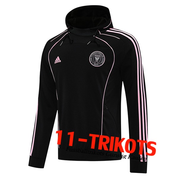 Inter Miami CF Training Sweatshirt Mit Kapuze Schwarz/Rosa 2025/2026