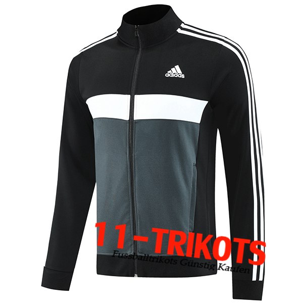 Adidas Trainingsjacke Schwarz/Grau/Weiß 2025/2026