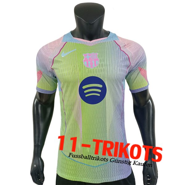 FC Barcelona Fussball Trikots Special Edition Grün/Rosa 2025/2026