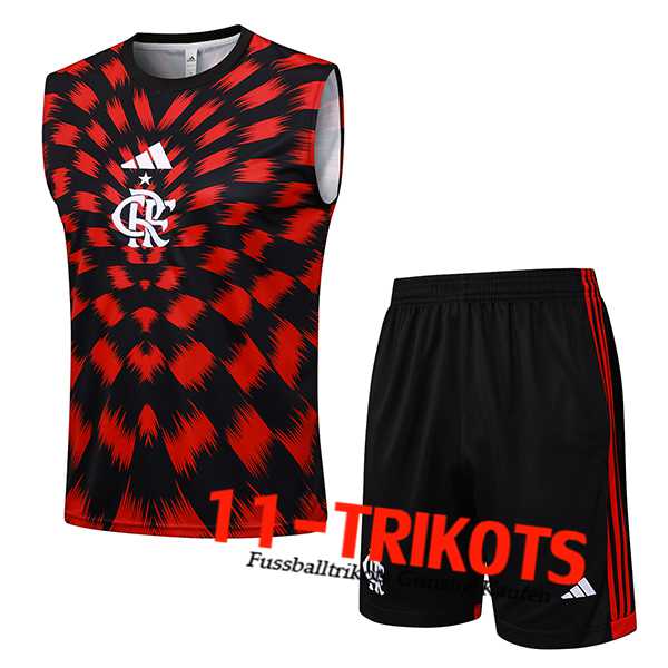 Flamengo Trainings-Tanktop Rot/Schwarz 2025/2026