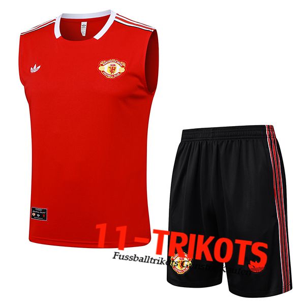 Manchester United Trainings-Tanktop Rot 2025/2026