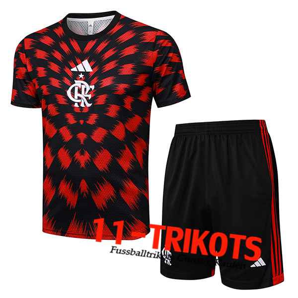 Flamengo Trainingstrikot Rot/Schwarz 2025/2026