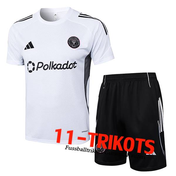 Inter Miami CF Trainingstrikot Weiß/Schwarz 2025/2026