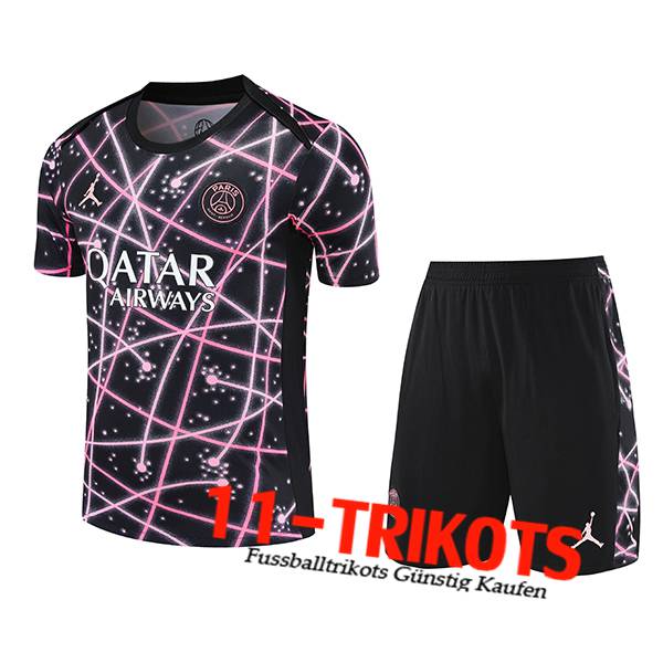 PSG Trainingstrikot Schwarz/Rosa 2025/2026