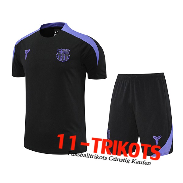 FC Barcelona Trainingstrikot Schwarz/lila 2025/2026