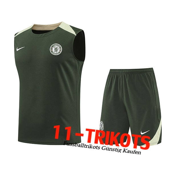 FC Chelsea Trainings-Tanktops FGrün 2025/2026