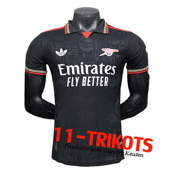 Arsenal Poloshirt Schwarz 2025/2026