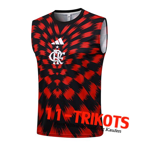 Flamengo Trainings-Tanktop Rot/Schwarz 2025/2026 -03