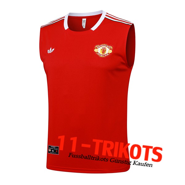 Manchester United Trainings-Tanktop Rot 2025/2026