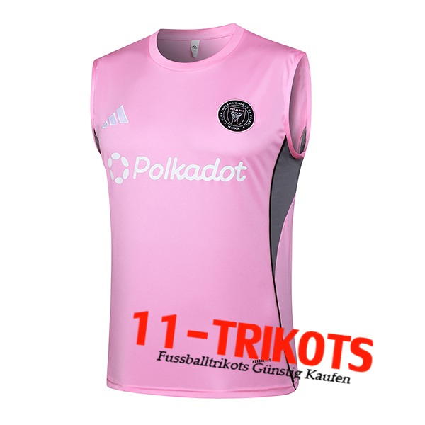 Inter Miami CF Trainings-Tanktop Rosa/Grau 2025/2026