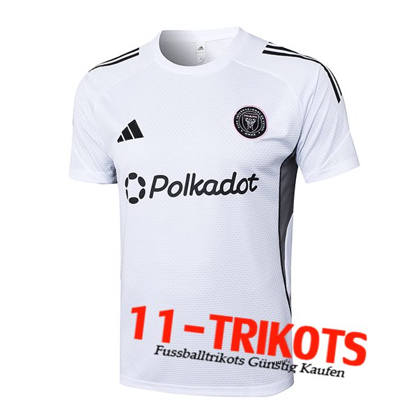 Inter Miami CF Trainingstrikot Weiß/Schwarz 2025/2026