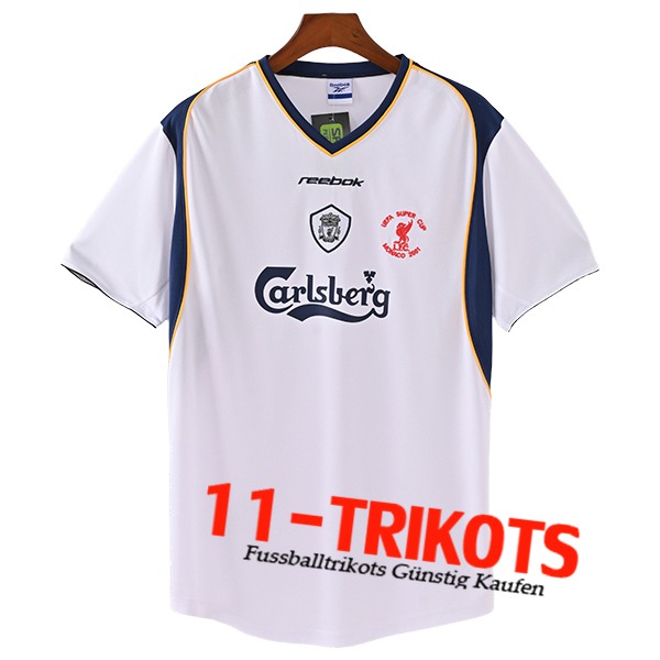 FC Liverpool Retro Auswärtstrikot 2001/2002