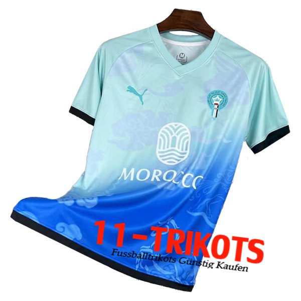 Maroc Fussball Trikots Special Edition Hellblau 2025/2026